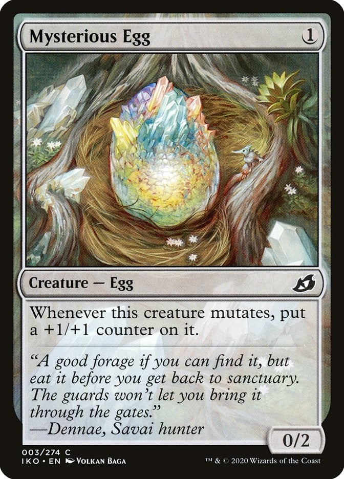 Image for Mysterious Egg (3) (Ikoria: Lair of Behemoths) (IKO) - Magic: The Gathering