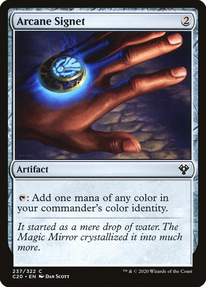 Image for Arcane Signet (237) (Commander 2020) (C20) - Magic: The Gathering