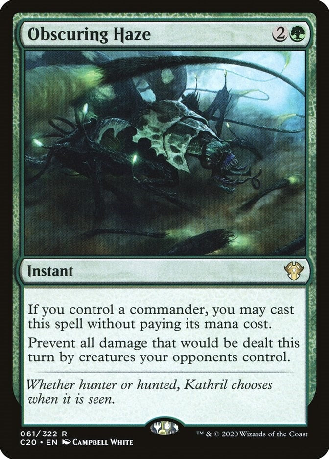 Image for Obscuring Haze (61) (Commander 2020) (C20) - Magic: The Gathering