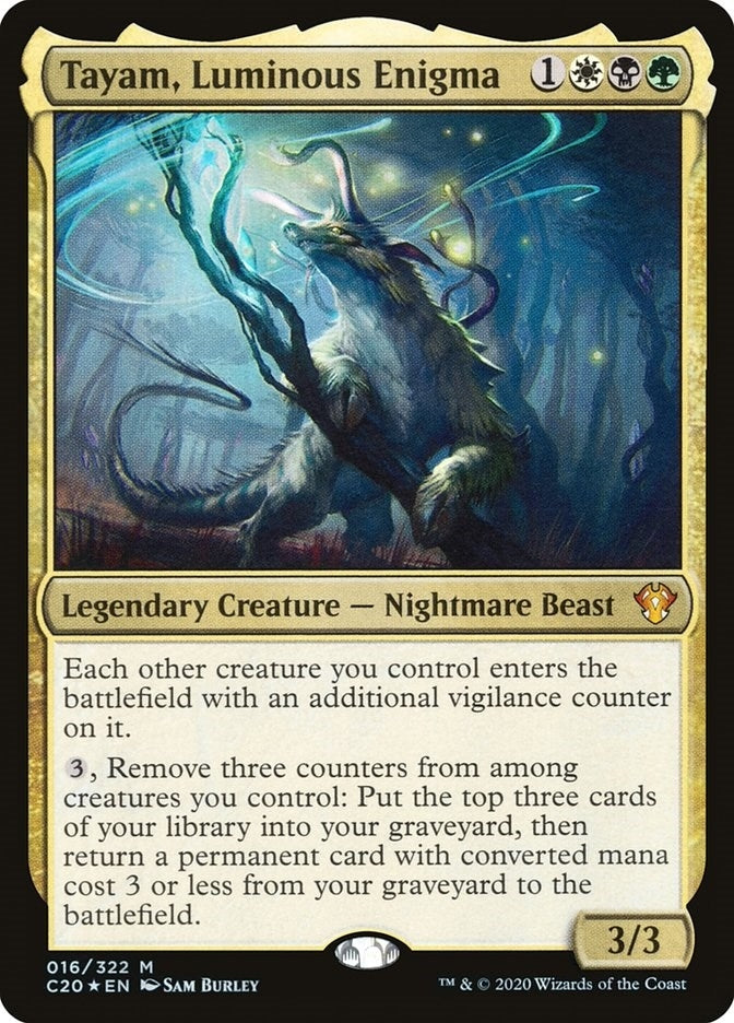 Image for Tayam, Luminous Enigma (16) (Commander 2020) (C20) - Magic: The Gathering