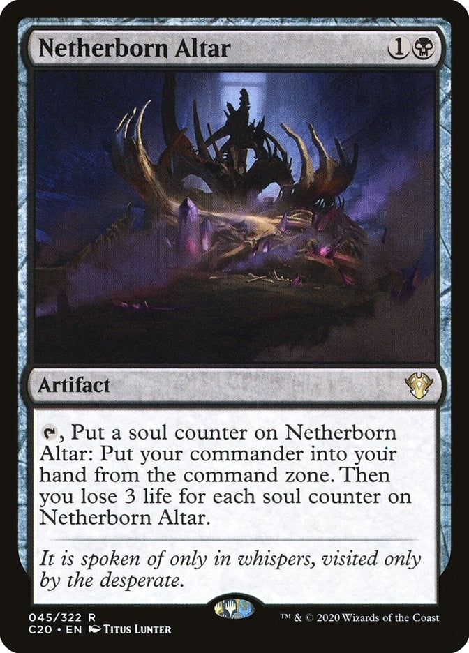 Image for Netherborn Altar (45) (Commander 2020) (C20) - Magic: The Gathering