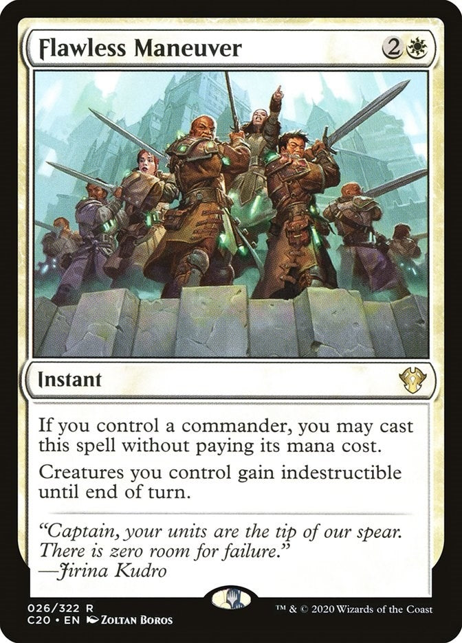 Image for Flawless Maneuver (26) (Commander 2020) (C20) - Magic: The Gathering