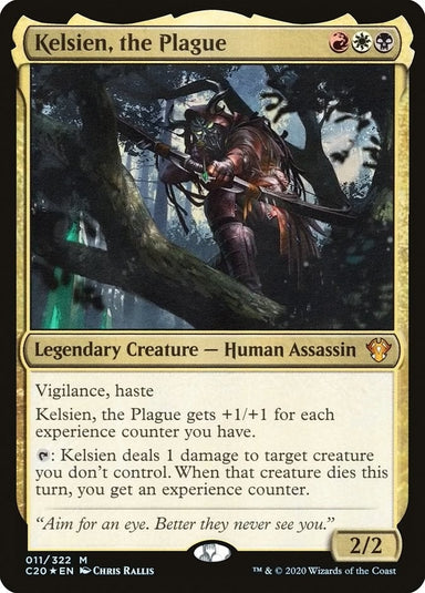 Image for Kelsien, the Plague (11) (Commander 2020) (C20) - Magic: The Gathering