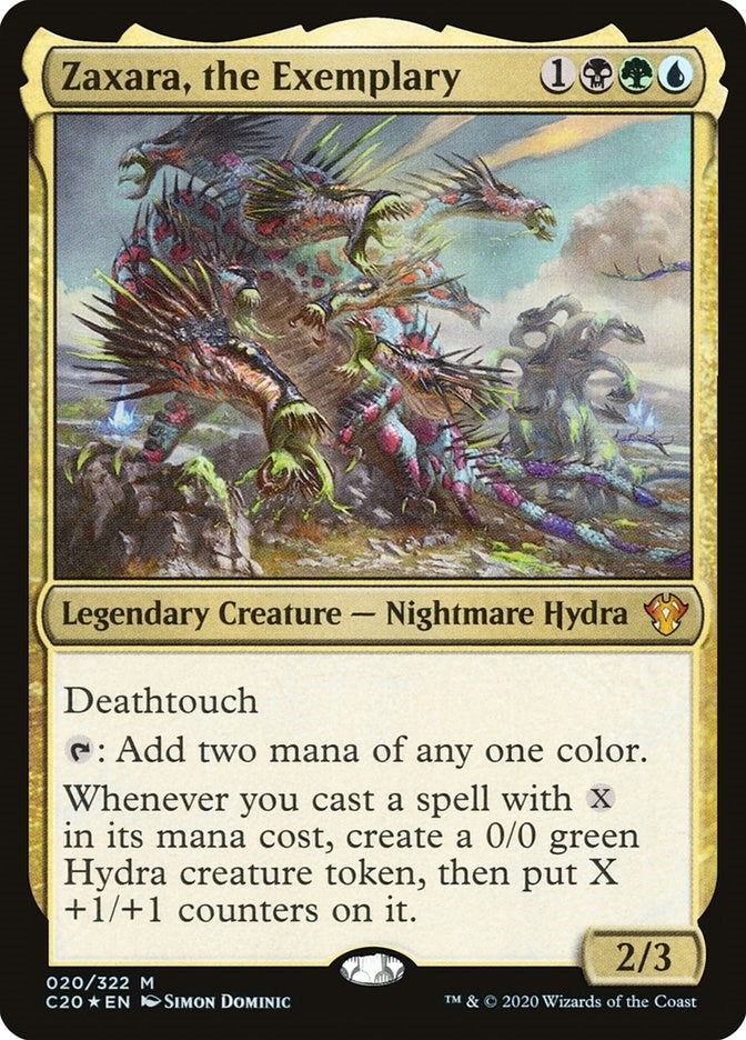Image for Zaxara, the Exemplary (20) (Commander 2020) (C20) - Magic: The Gathering