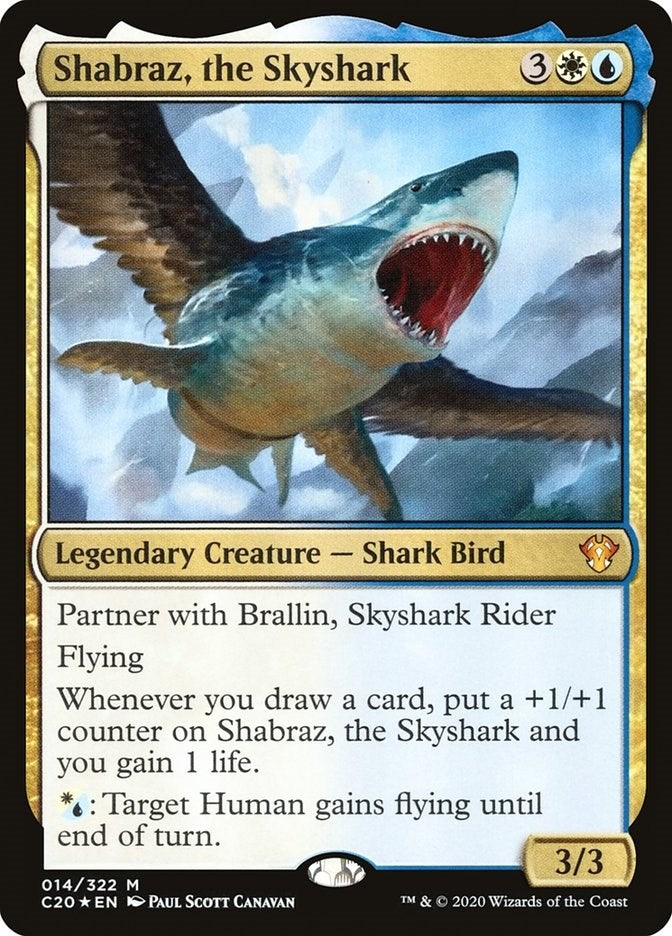 Image for Shabraz, the Skyshark (14) (Commander 2020) (C20) - Magic: The Gathering