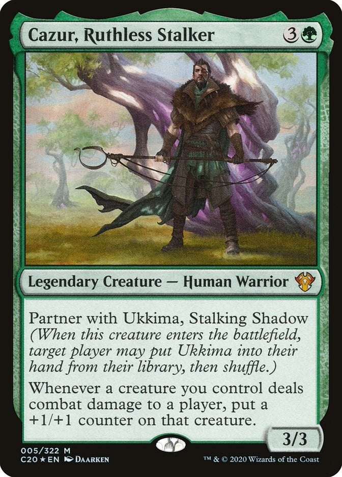 Image for Cazur, Ruthless Stalker (5) (Commander 2020) (C20) - Magic: The Gathering