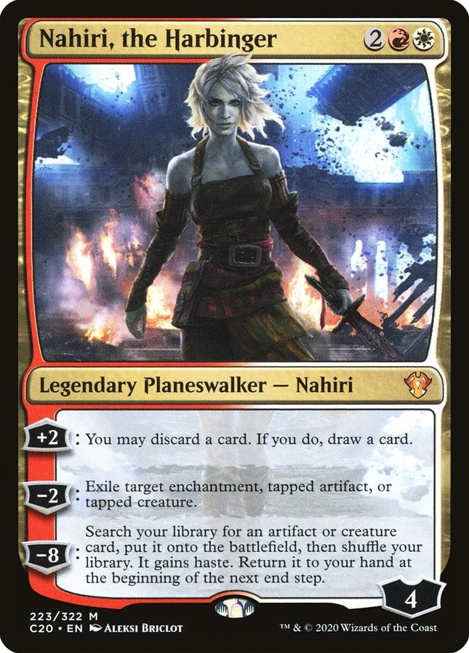 Image for Nahiri, the Harbinger (223) (Commander 2020) (C20) - Magic: The Gathering