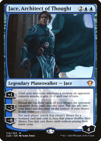 Image for Jace, Architect of Thought (114) (Commander 2020) (C20) - Magic: The Gathering