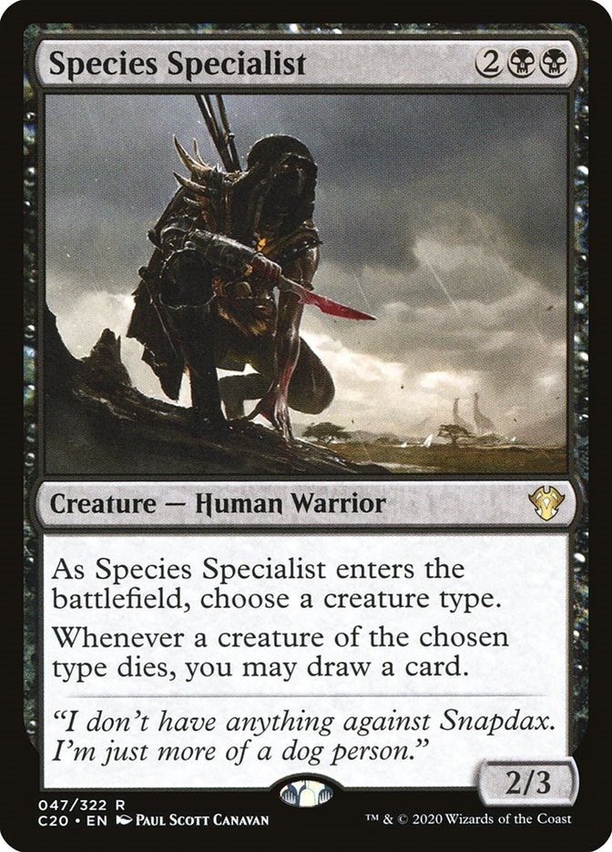 Image for Species Specialist (47) (Commander 2020) (C20) - Magic: The Gathering