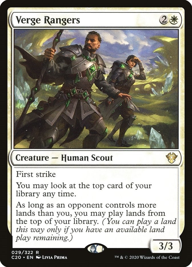 Image for Verge Rangers (29) (Commander 2020) (C20) - Magic: The Gathering
