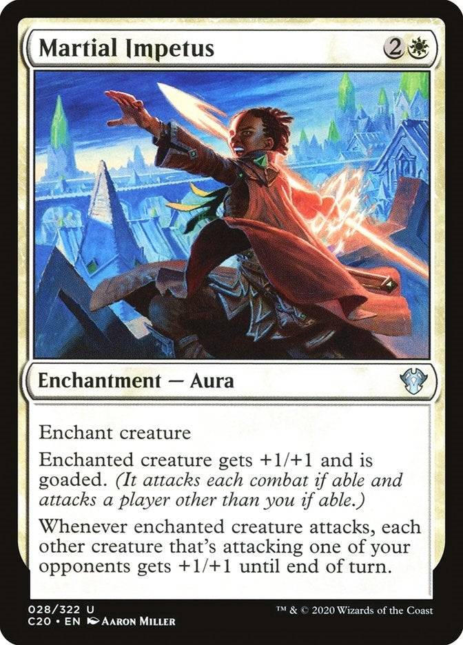 Image for Martial Impetus (28) (Commander 2020) (C20) - Magic: The Gathering