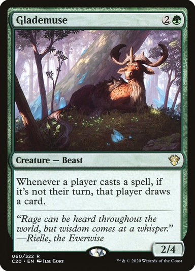 Image for Glademuse (60) (Commander 2020) (C20) - Magic: The Gathering