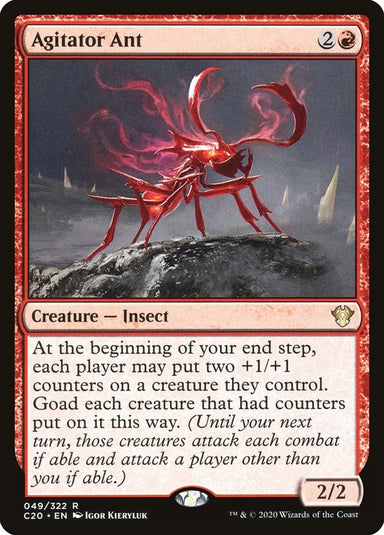 Image for Agitator Ant (49) (Commander 2020) (C20) - Magic: The Gathering