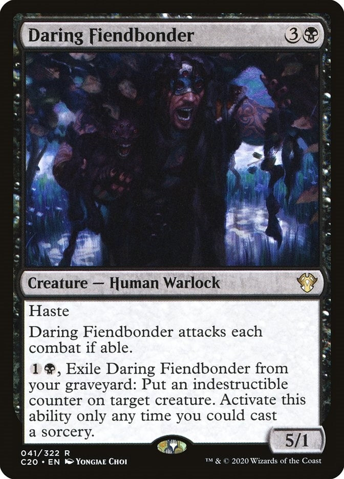Image for Daring Fiendbonder (41) (Commander 2020) (C20) - Magic: The Gathering