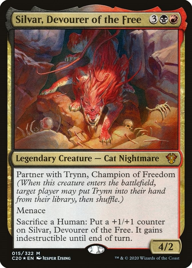 Image for Silvar, Devourer of the Free (15) (Commander 2020) (C20) - Magic: The Gathering