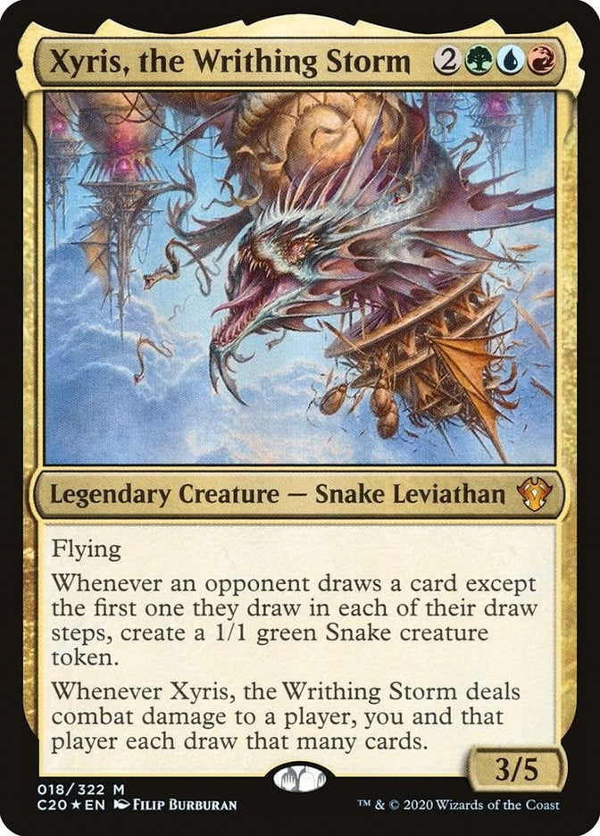 Image for Xyris, the Writhing Storm (18) (Commander 2020) (C20) - Magic: The Gathering