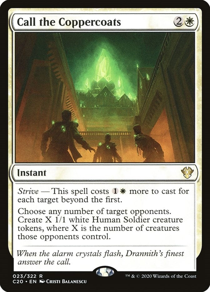 Image for Call the Coppercoats (23) (Commander 2020) (C20) - Magic: The Gathering