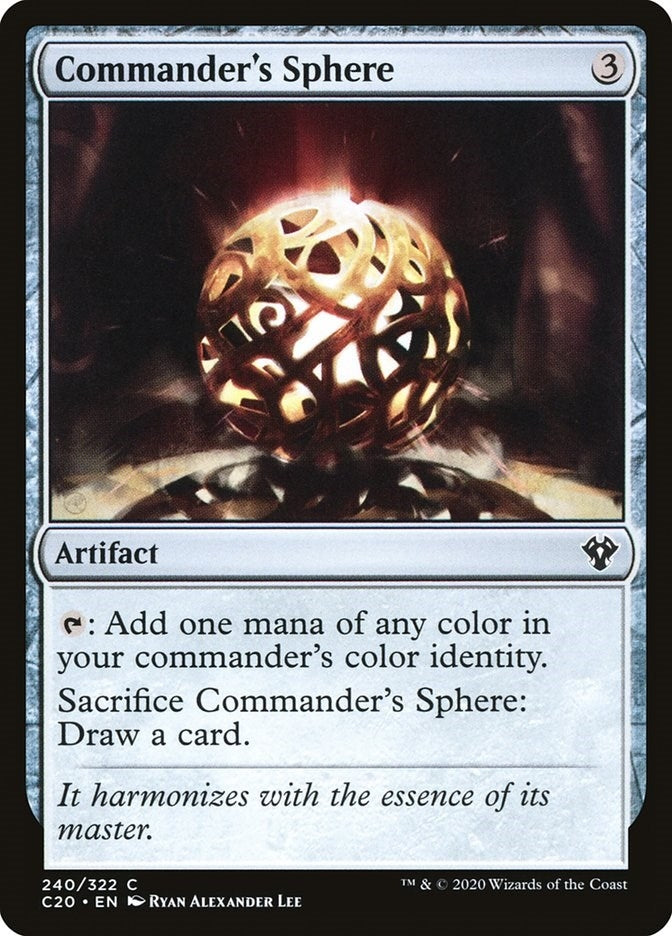 Image for Commander's Sphere (240) (Commander 2020) (C20) - Magic: The Gathering