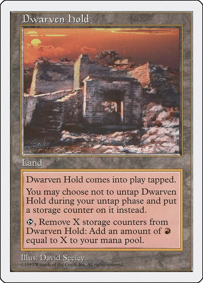 Image for Dwarven Hold (Fifth Edition) (5ED) - Magic: The Gathering