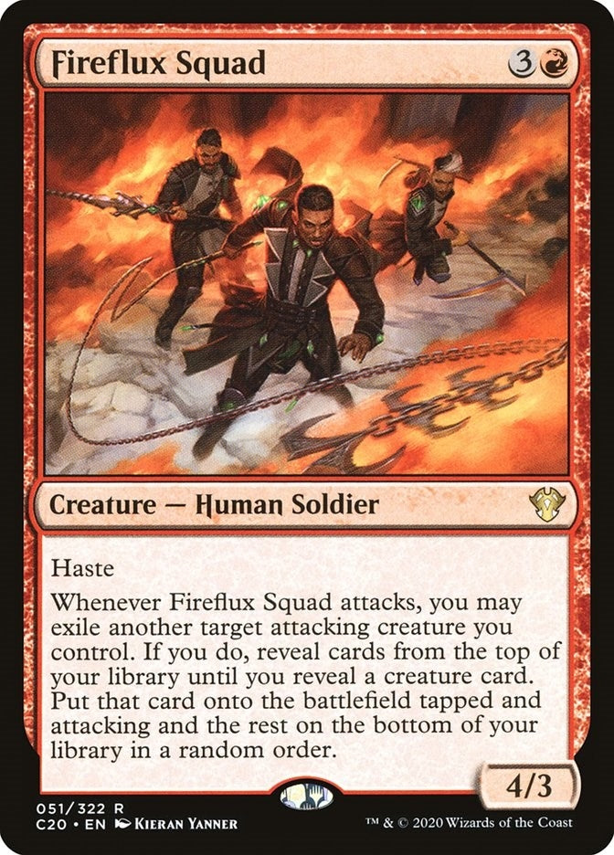 Image for Fireflux Squad (51) (Commander 2020) (C20) - Magic: The Gathering