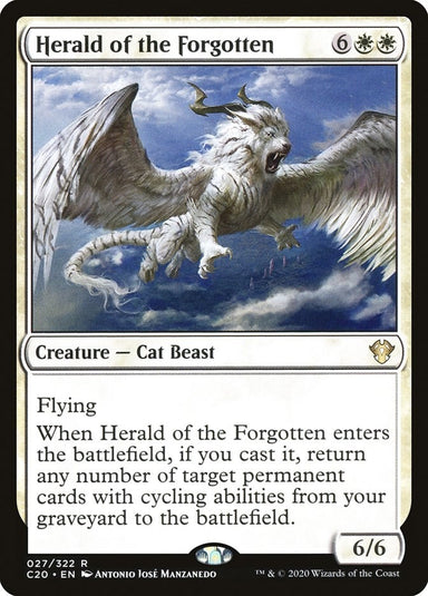 Image for Herald of the Forgotten (27) (Commander 2020) (C20) - Magic: The Gathering