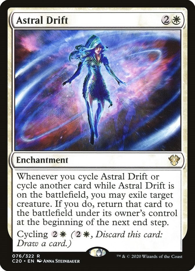 Image for Astral Drift (76) (Commander 2020) (C20) - Magic: The Gathering