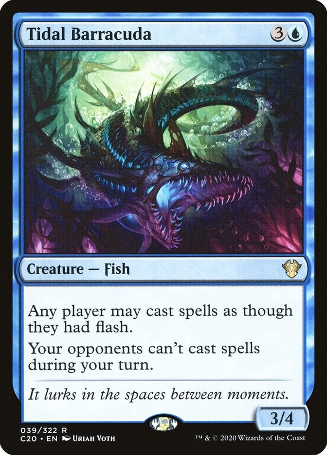 Image for Tidal Barracuda (39) (Commander 2020) (C20) - Magic: The Gathering