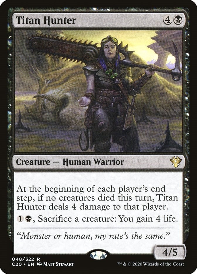 Image for Titan Hunter (48) (Commander 2020) (C20) - Magic: The Gathering