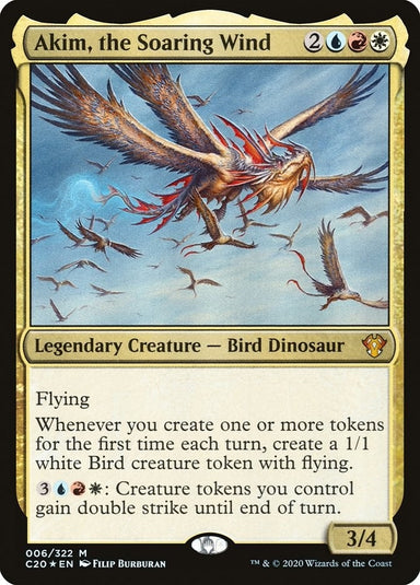 Image for Akim, the Soaring Wind (6) (Commander 2020) (C20) - Magic: The Gathering