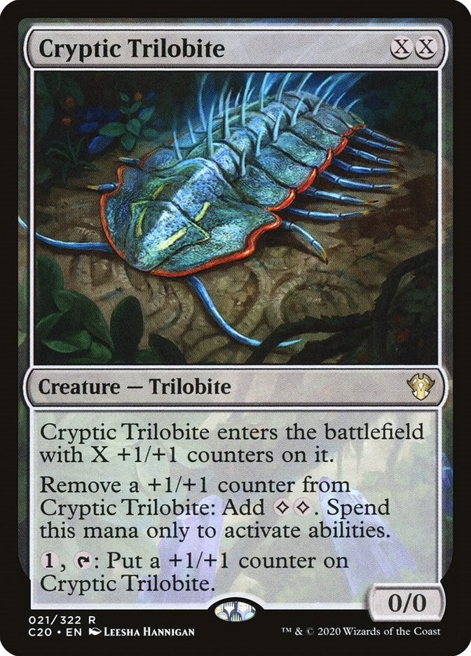 Image for Cryptic Trilobite (21) (Commander 2020) (C20) - Magic: The Gathering