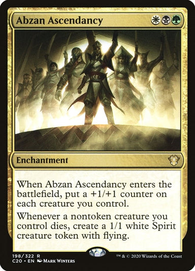 Image for Abzan Ascendancy (198) (Commander 2020) (C20) - Magic: The Gathering