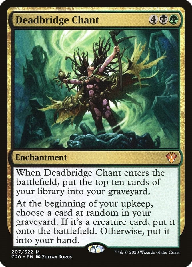 Image for Deadbridge Chant (207) (Commander 2020) (C20) - Magic: The Gathering