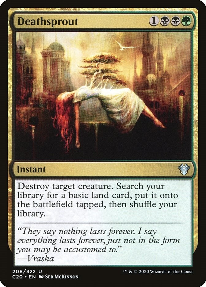 Image for Deathsprout (208) (Commander 2020) (C20) - Magic: The Gathering