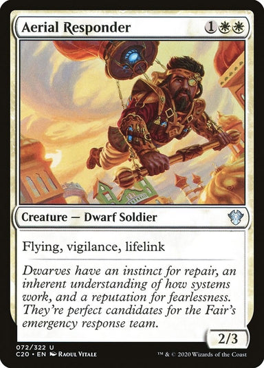 Image for Aerial Responder (72) (Commander 2020) (C20) - Magic: The Gathering