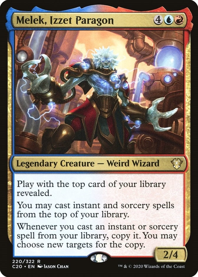 Image for Melek, Izzet Paragon (220) (Commander 2020) (C20) - Magic: The Gathering