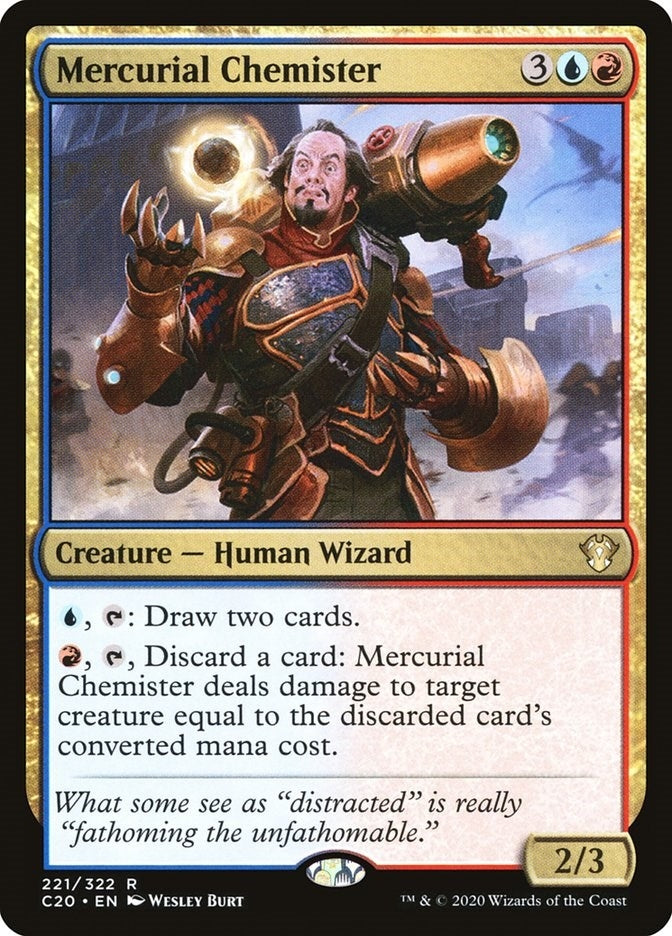 Image for Mercurial Chemister (221) (Commander 2020) (C20) - Magic: The Gathering