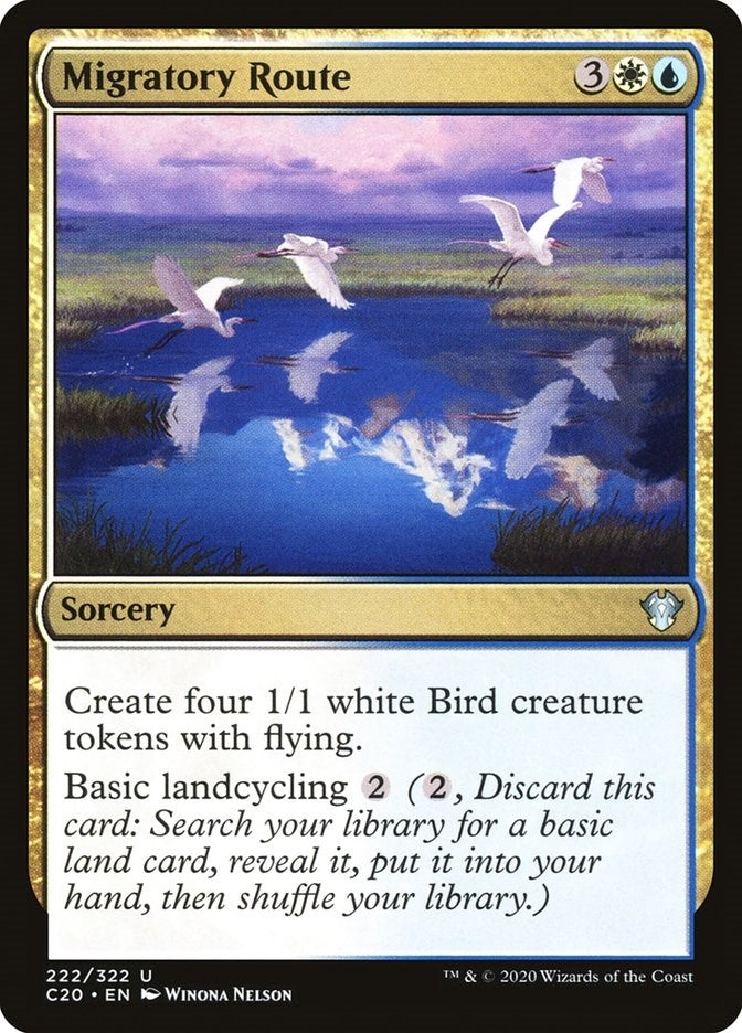 Image for Migratory Route (222) (Commander 2020) (C20) - Magic: The Gathering
