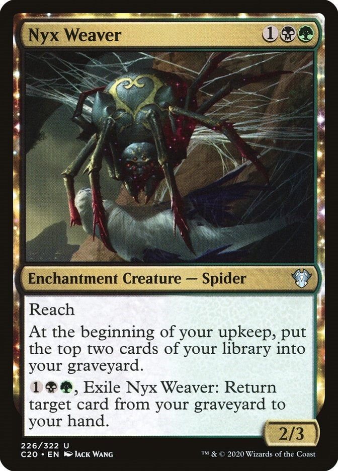 Image for Nyx Weaver (226) (Commander 2020) (C20) - Magic: The Gathering