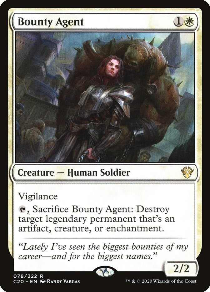 Image for Bounty Agent (78) (Commander 2020) (C20) - Magic: The Gathering