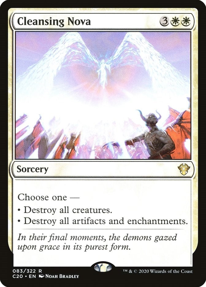 Image for Cleansing Nova (83) (Commander 2020) (C20) - Magic: The Gathering