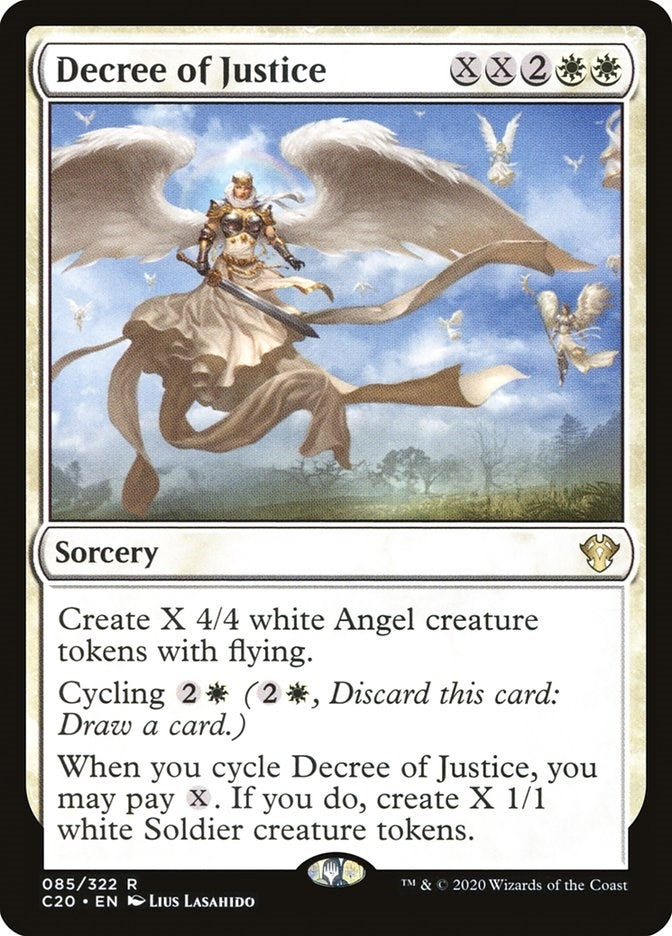 Image for Decree of Justice (85) (Commander 2020) (C20) - Magic: The Gathering