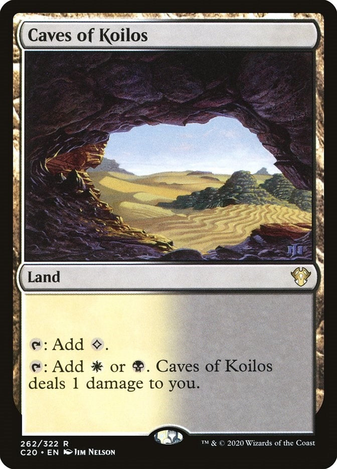 Image for Caves of Koilos (262) (Commander 2020) (C20) - Magic: The Gathering