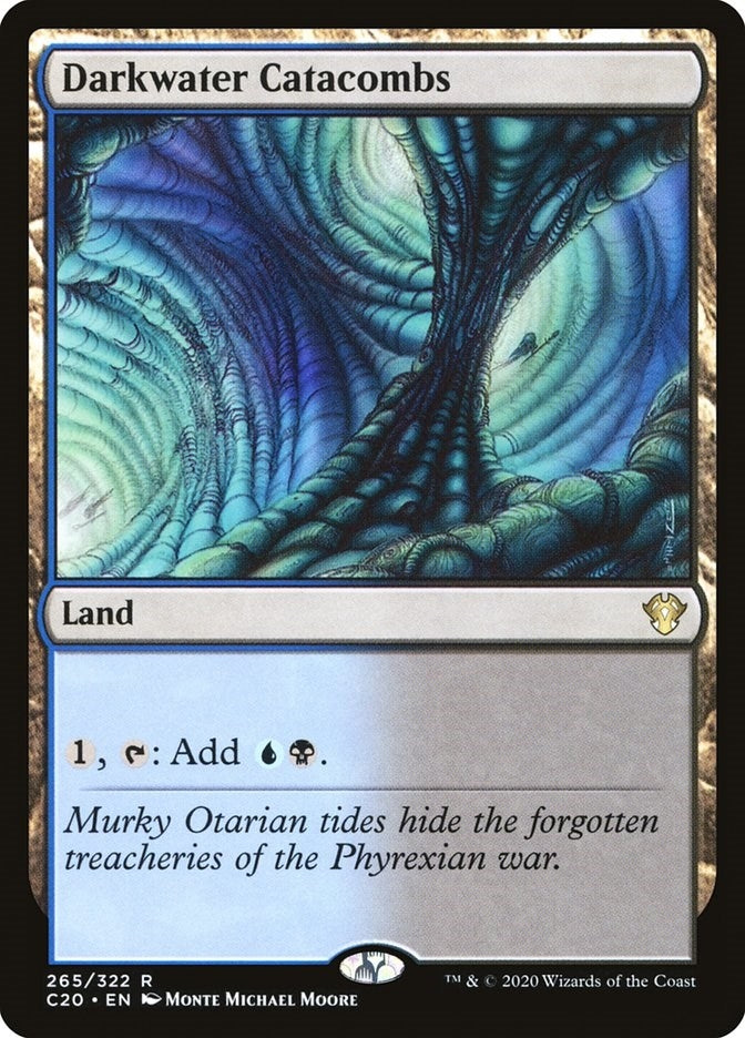 Image for Darkwater Catacombs (265) (Commander 2020) (C20) - Magic: The Gathering