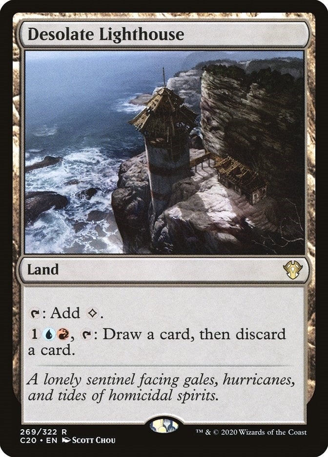 Image for Desolate Lighthouse (269) (Commander 2020) (C20) - Magic: The Gathering