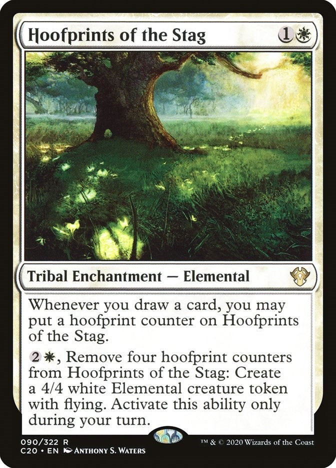 Image for Hoofprints of the Stag (90) (Commander 2020) (C20) - Magic: The Gathering