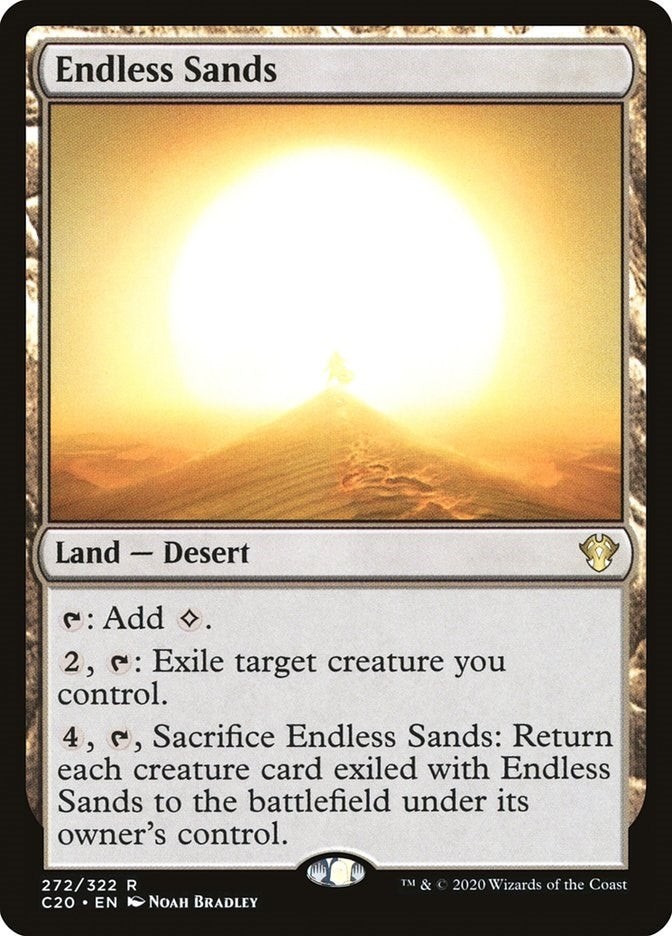 Image for Endless Sands (272) (Commander 2020) (C20) - Magic: The Gathering