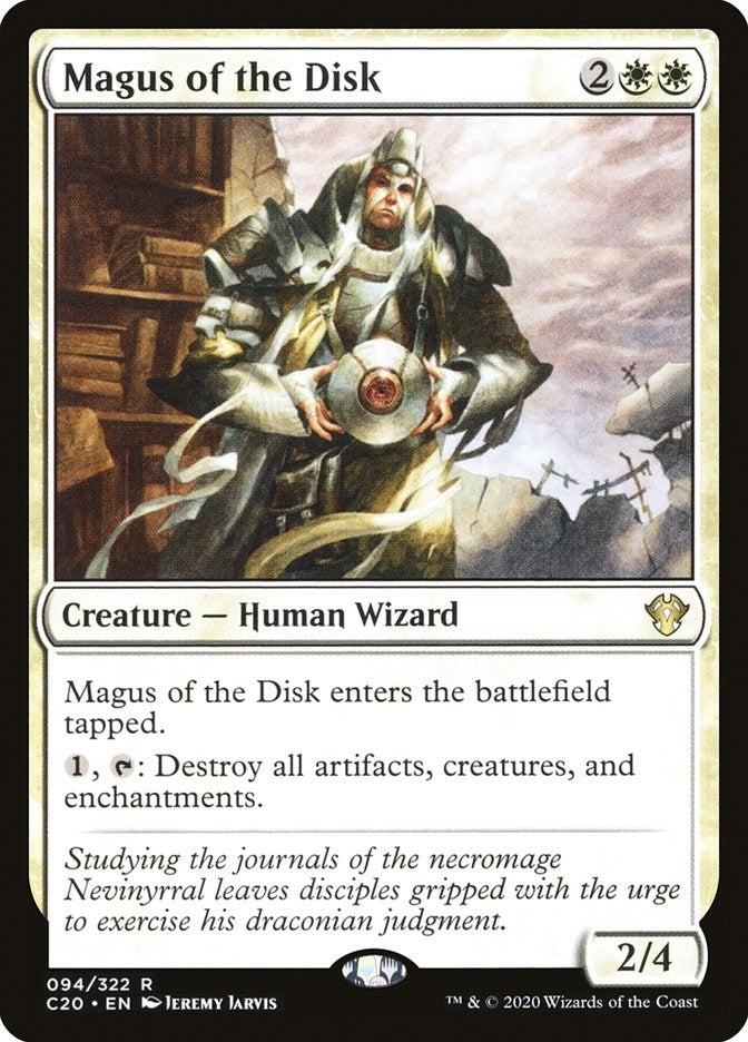 Image for Magus of the Disk (94) (Commander 2020) (C20) - Magic: The Gathering