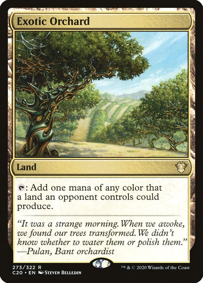 Image for Exotic Orchard (273) (Commander 2020) (C20) - Magic: The Gathering