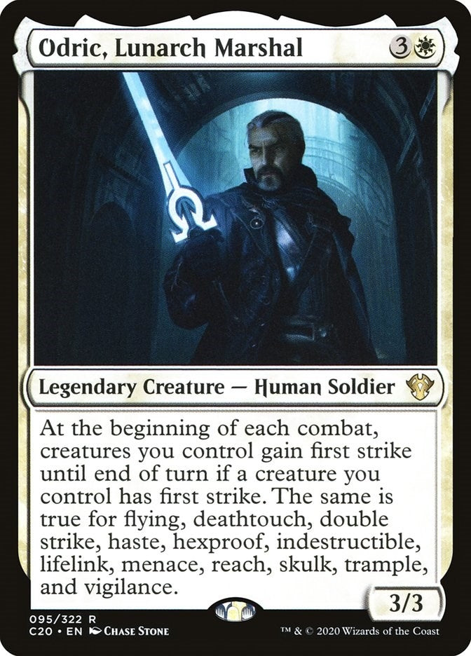Image for Odric, Lunarch Marshal (95) (Commander 2020) (C20) - Magic: The Gathering