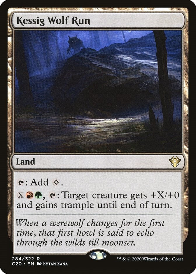 Image for Kessig Wolf Run (284) (Commander 2020) (C20) - Magic: The Gathering